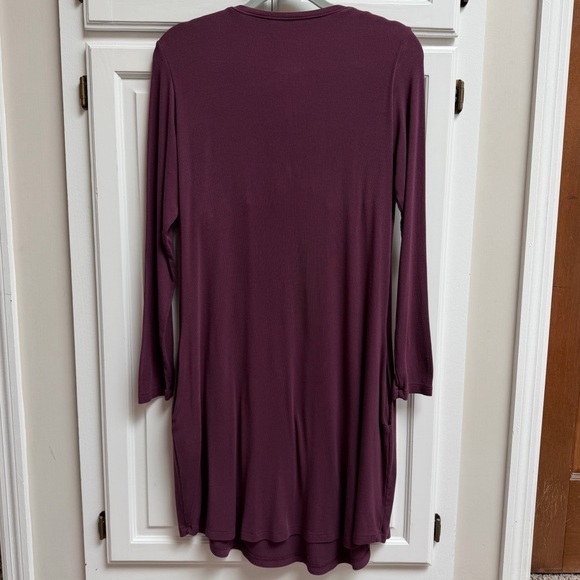 Kindred Bravely Riley Ribbed Bamboo Maternity & Nursing Nightgown Size Large - Picture 3 of 12